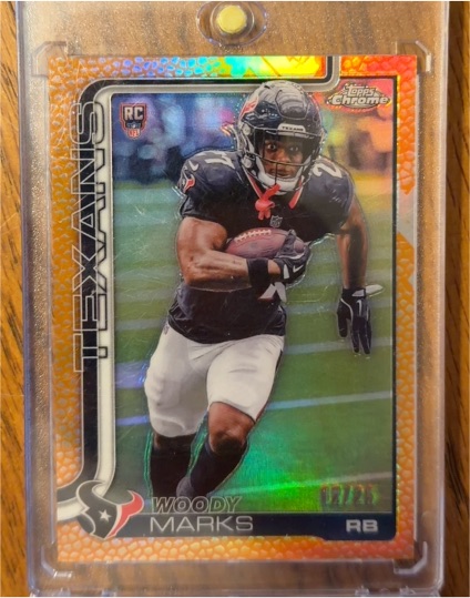 2025 Topps Chrome #372 Woody Marks — front
