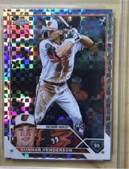 2023 Topps Chrome #2 Gunnar Henderson — front