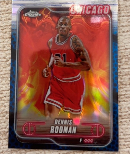 2024-25 Topps Chrome #95 Dennis Rodman — front