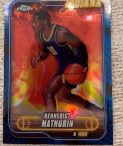 2024-25 Topps Chrome #96 Bennedict Mathurin — front