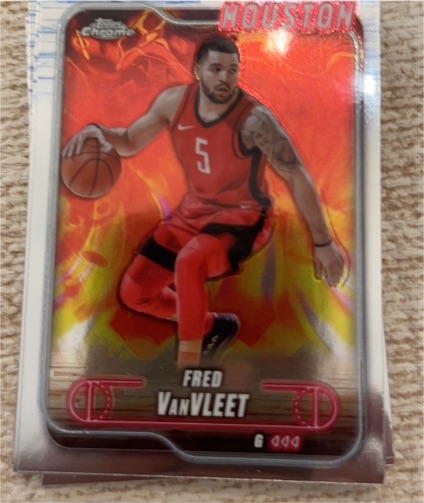 2024-25 Topps Chrome #137 Fred VanVleet — front
