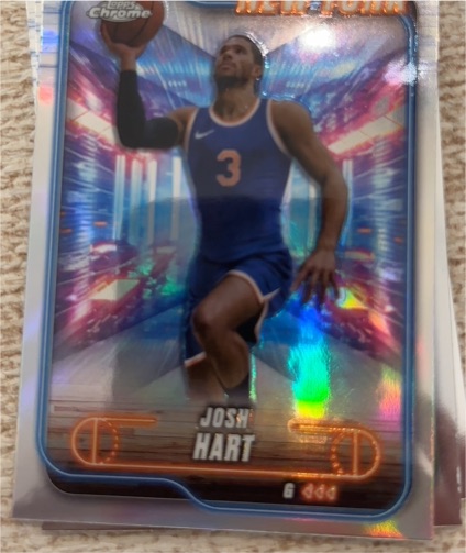 2024-25 Topps Chrome #71 Josh Hart — front