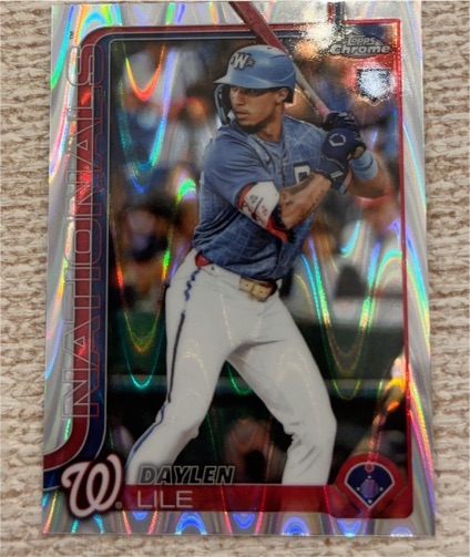 2025 Topps Chrome Update #USC146 Daylen Lile — front