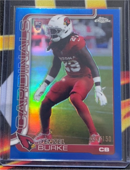 2025 Topps Chrome #368 Denzel Burke — front