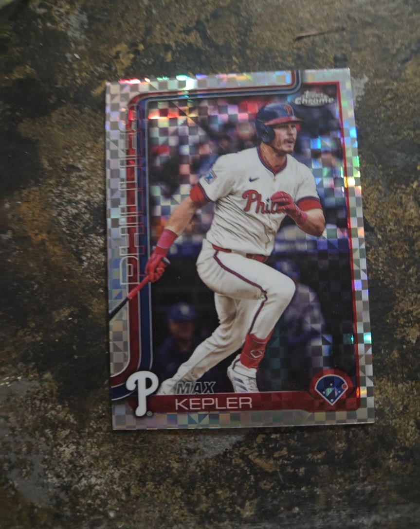 2025 Topps Chrome Update #USC91 Max Kepler — front