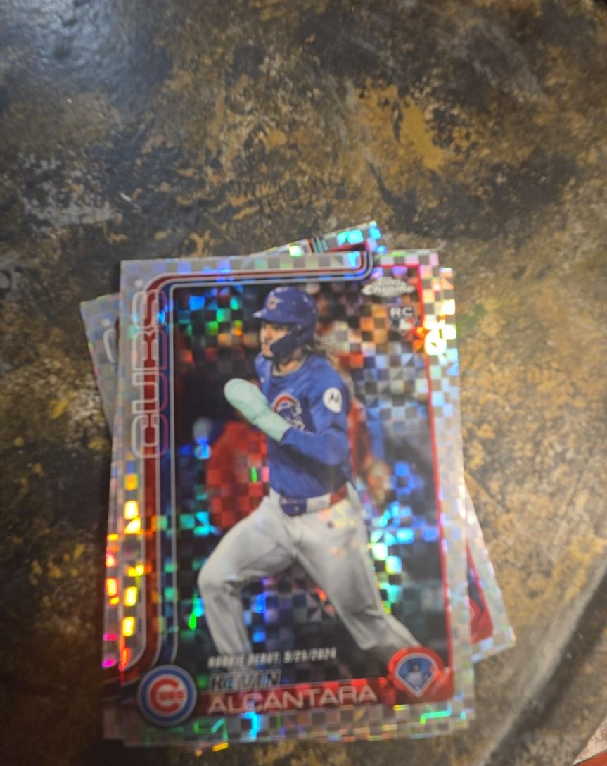 2025 Topps Chrome Update #USC25 Kevin Alcantara — front