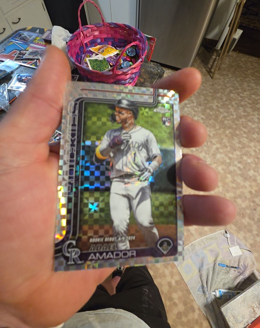 2025 Topps Chrome Update #USC143 Adael Amador — front