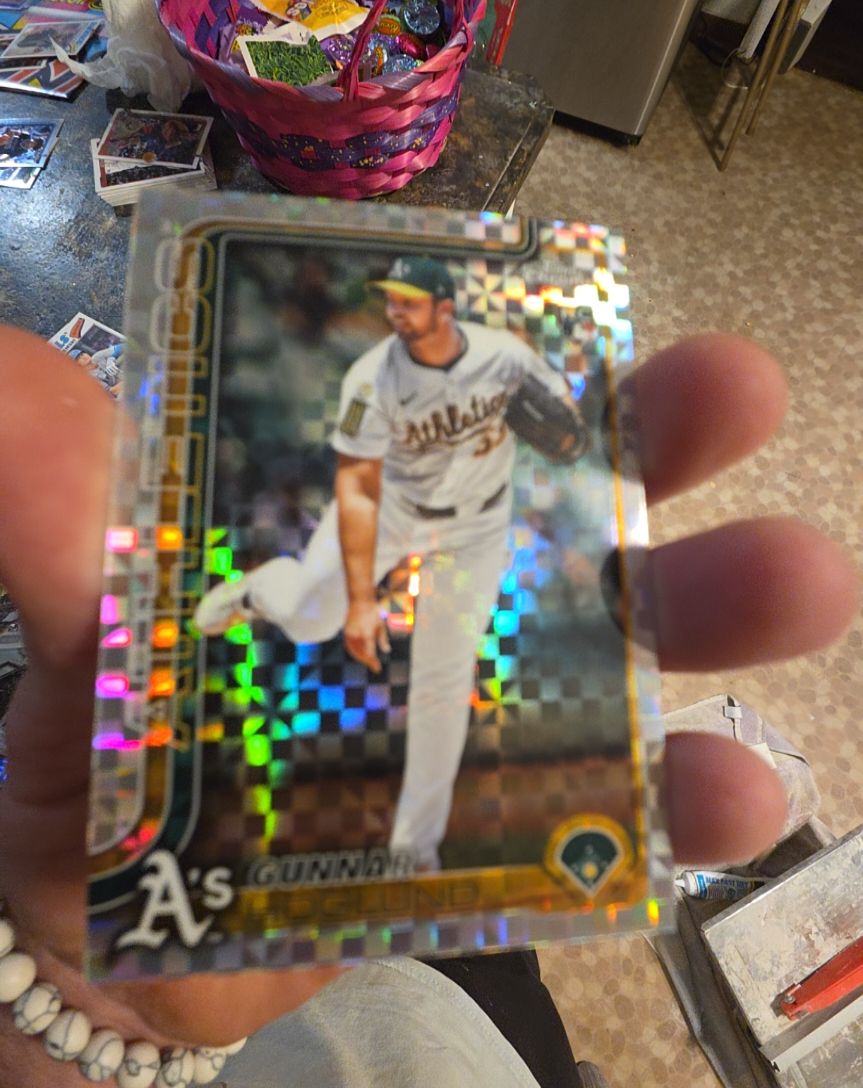 2025 Topps Chrome Update #USC127 Gunnar Hoglund — front