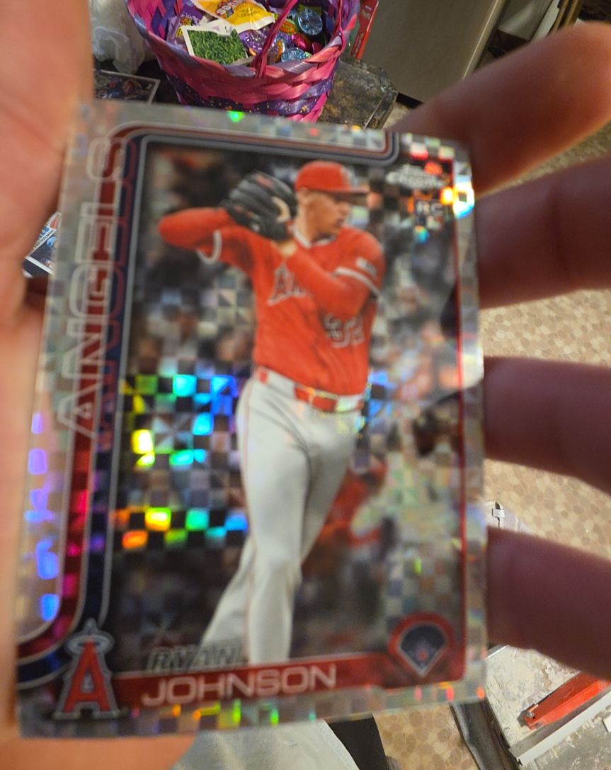 2025 Topps Chrome Update Series #USC116 Ryan Johnson — front