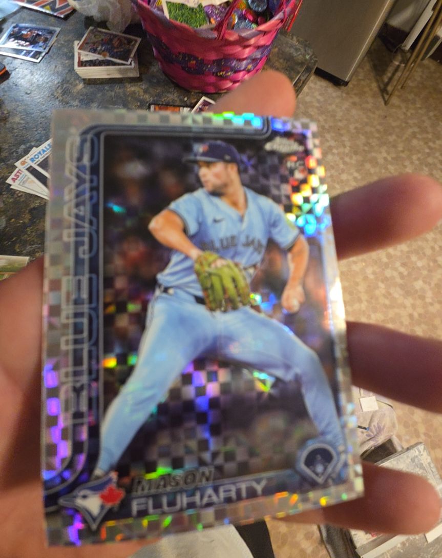 2025 Topps Chrome Update #USC161 Mason Fluharty — front