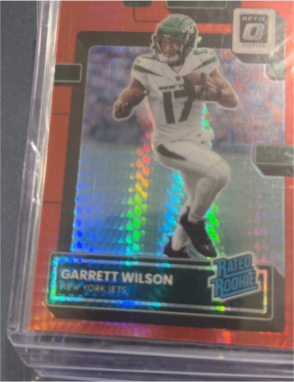 2022 Panini Donruss Optic #206 Garrett Wilson — front