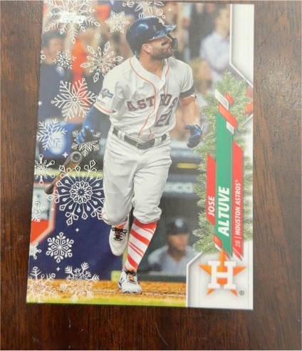 2020 Topps Holiday #HW138 Jose Altuve — front