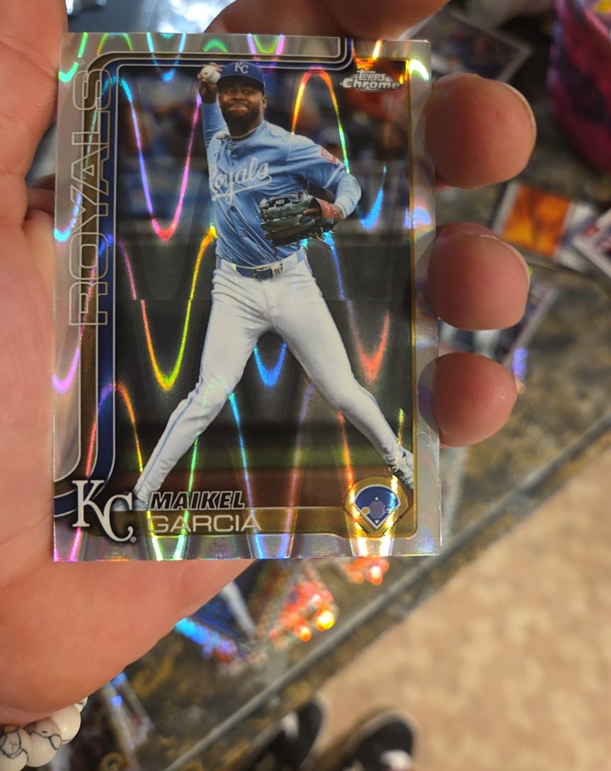 2025 Topps Chrome Update #USC70 Maikel Garcia — front