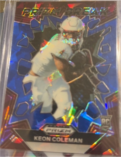 2024 Panini Prizm Draft Picks Prizm Break #PB-KCN Keon Coleman — front