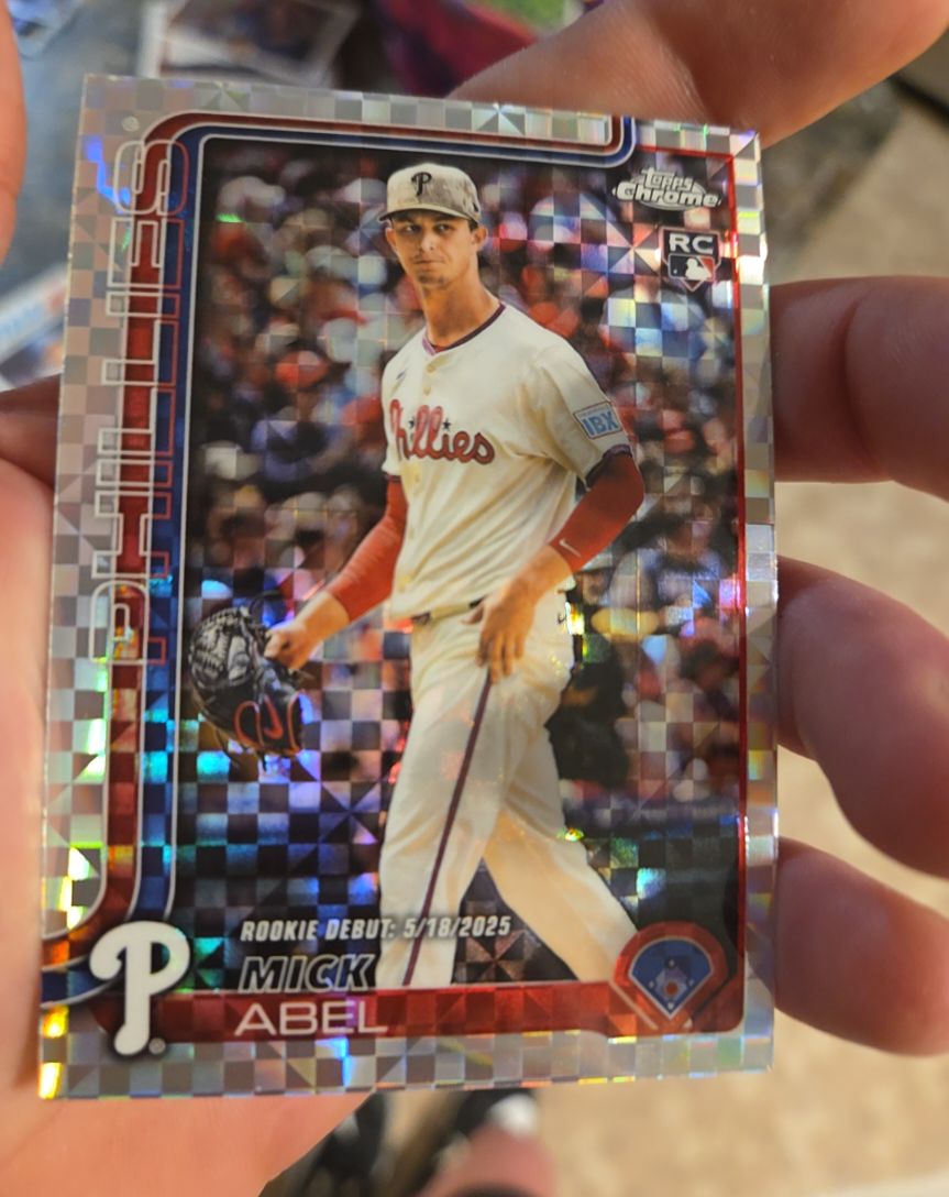 2025 Topps Chrome Update Series #USC87 Mick Abel — front
