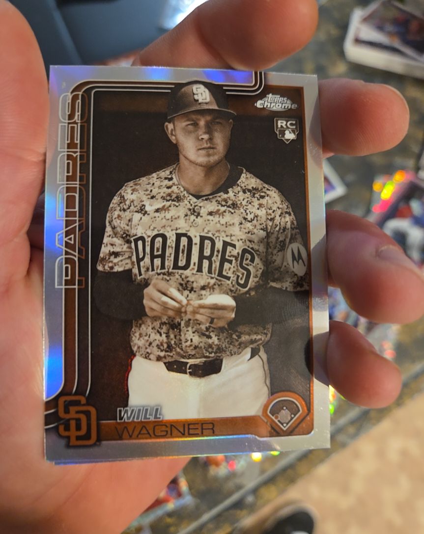 2025 Topps Chrome Update #USC111 Will Wagner — front