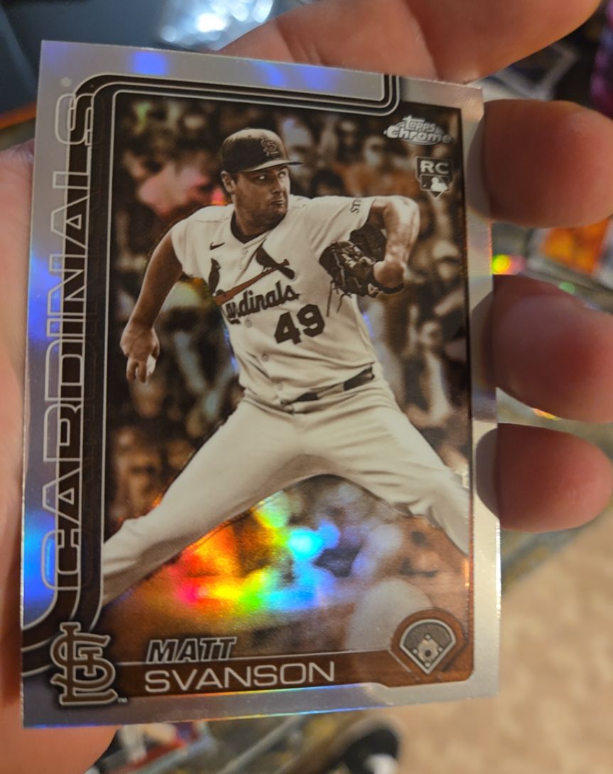 2025 Topps Chrome Update #USC5 Matt Svanson — front