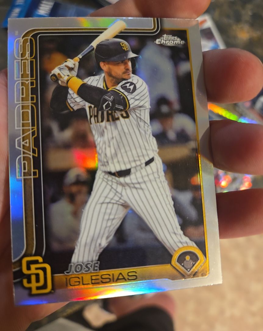 2025 Topps Chrome Update #USC60 Jose Iglesias — front
