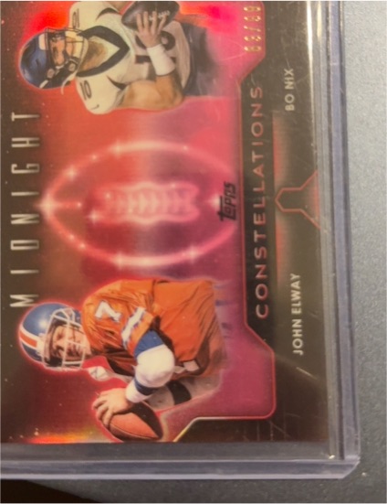 2024 Topps Midnight Constellations #C-6 John Elway Bo Nix — front