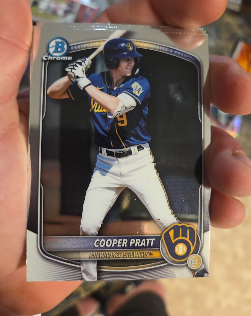 2025 Bowman Draft Chrome #BDC-157 Cooper Pratt — front