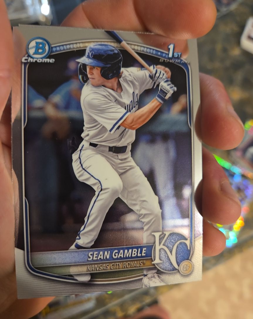 2025 Bowman Draft Chrome #BDC-178 Sean Gamble — front