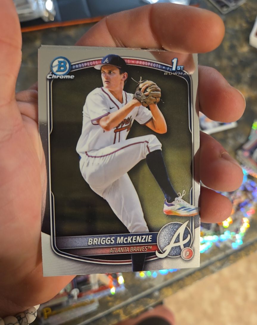 2025 Bowman Draft #BD-81 Briggs McKenzie — front