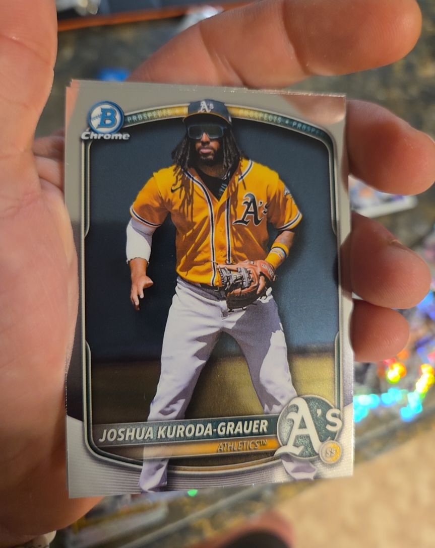 2025 Bowman Draft Chrome #BDC-125 Joshua Kuroda-Grauer — front