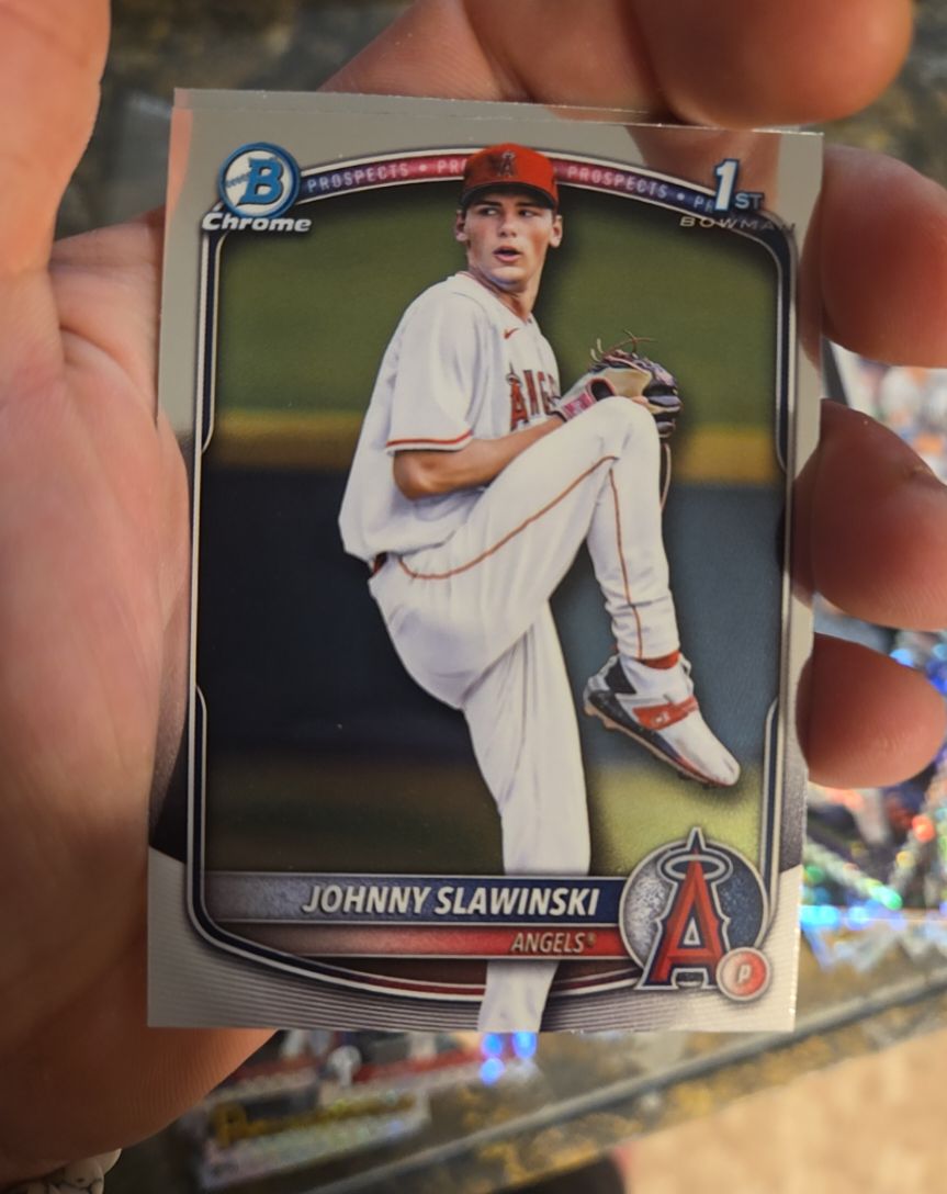 2025 Bowman Draft Chrome #BDC-153 Johnny Slawinski — front