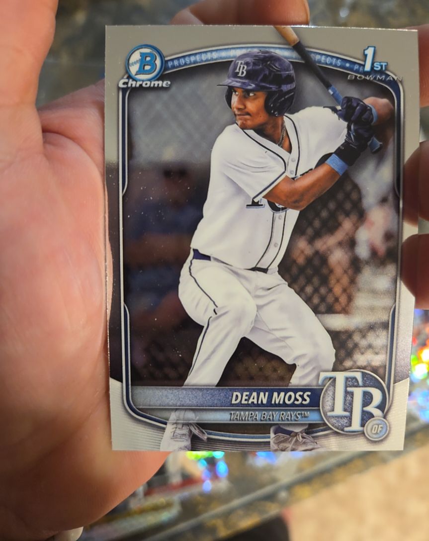 2025 Bowman Draft Chrome #BDC-114 Dean Moss — front