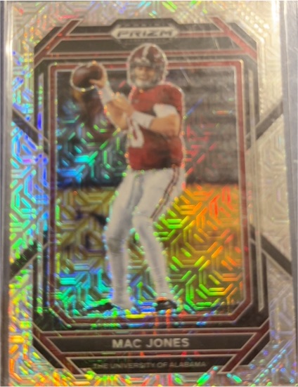 2023 Panini Prizm Draft Picks #70 Mac Jones Silver Prizm — front