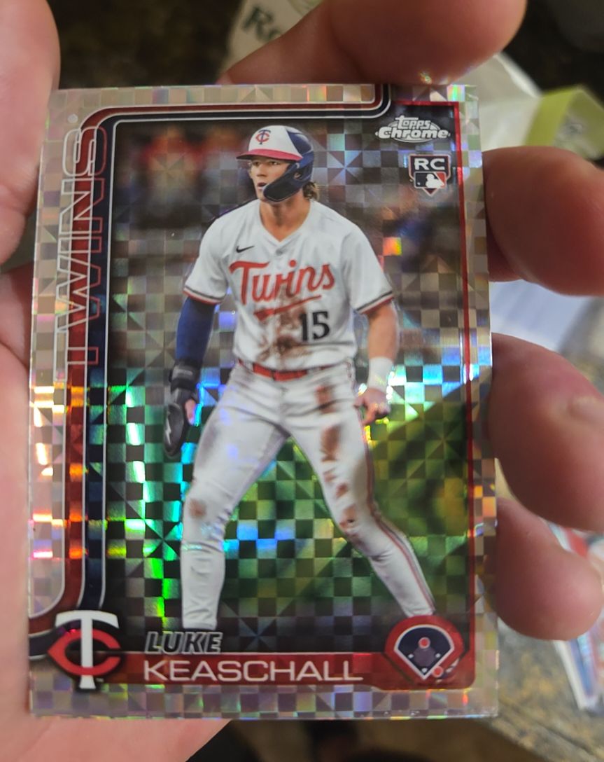 2025 Topps Chrome Update #USC106 Luke Keaschall — front
