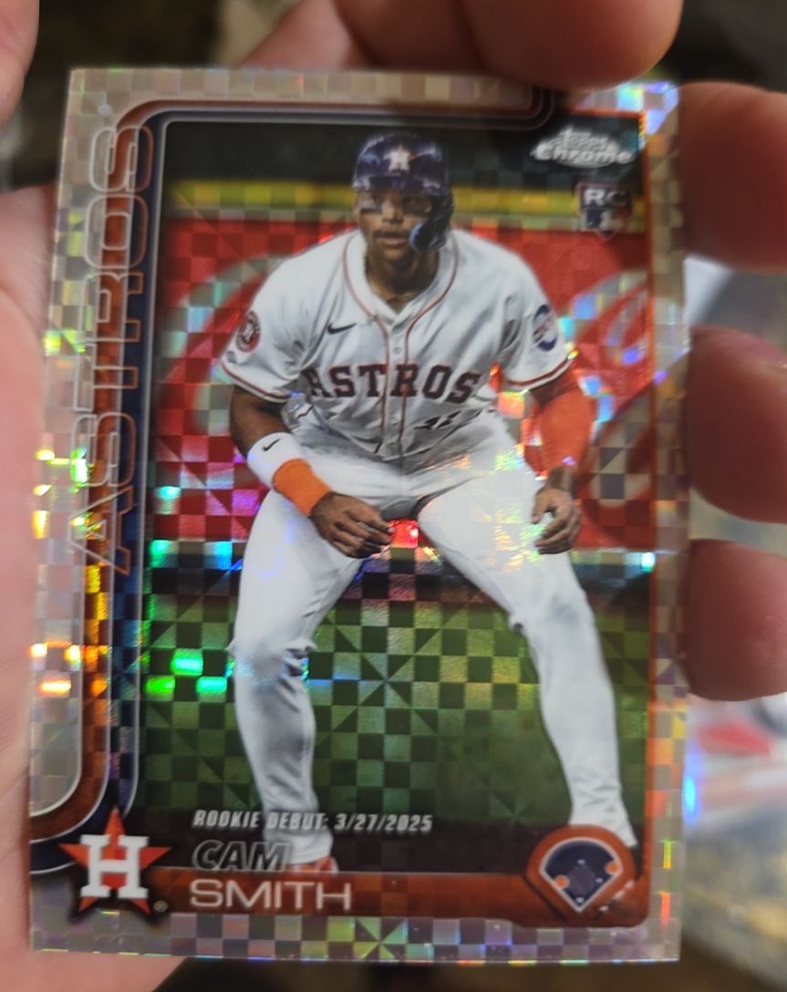 2025 Topps Chrome Update #USC19 Cam Smith — front