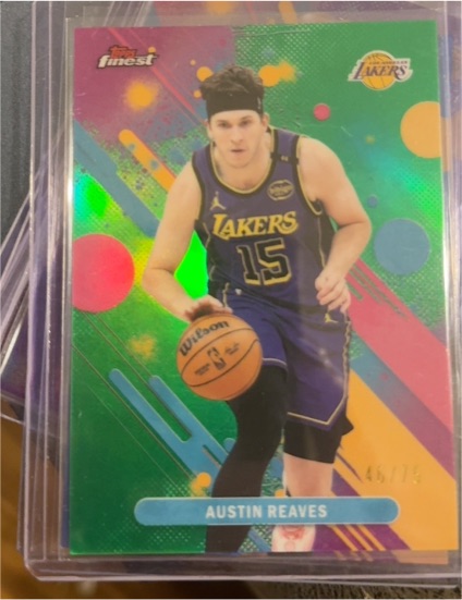 2025-26 Topps Finest #80 Austin Reaves — front