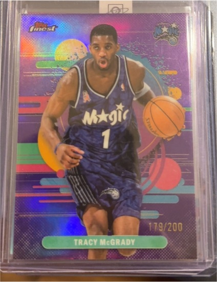 2025 Topps Finest #179 Tracy McGrady — front