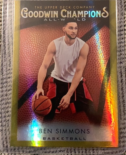2021 Upper Deck Goodwin Champions All-World #GB-8 Ben Simmons — front