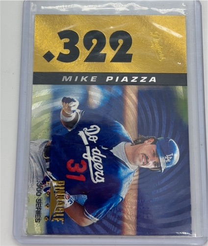 1996 Pinnacle #322 Mike Piazza — front