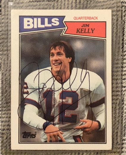 1987 Topps #362 Jim Kelly — front