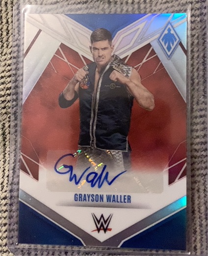 2023 Panini Chronicles WWE Phoenix #PA-WAL Grayson Waller — front