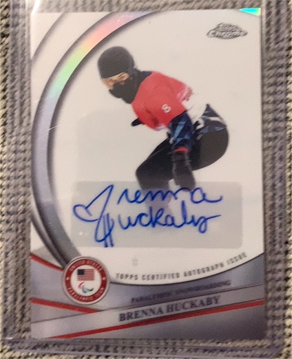 2026 Topps Chrome #BCA-BHU Brenna Huckaby — front