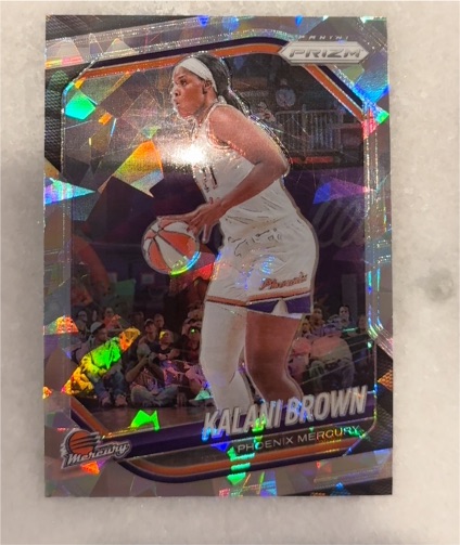 2025 Panini Prizm WNBA #55 Kalani Brown — front