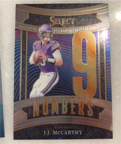 2025 Panini Select #14 J.J. McCarthy — front