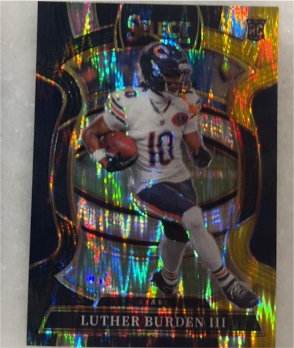 2025 Panini Select #72 Luther Burden III — front