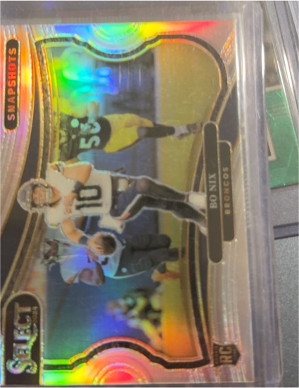 2024 Panini Select Snapshots #17 Bo Nix — front