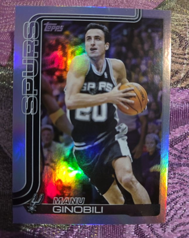 2025 Topps #262 Manu Ginobili — front