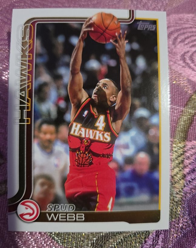 2025 Topps Basketball #266 Spud Webb — front