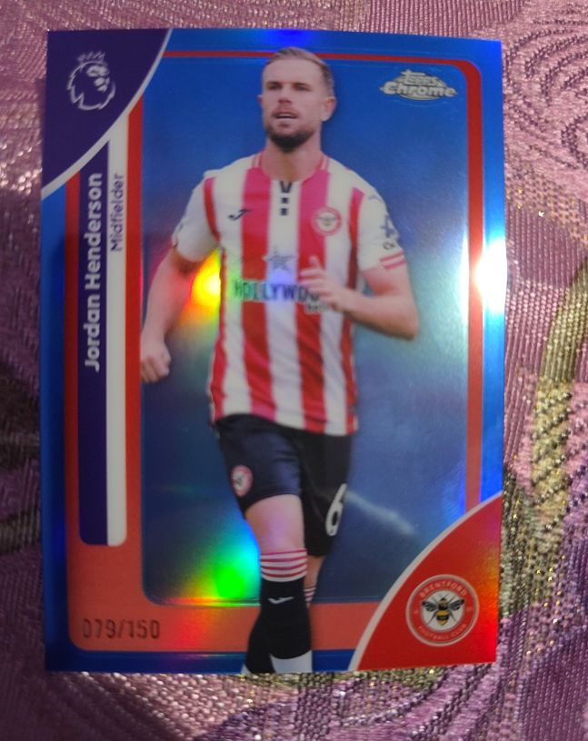 2025-26 Topps Chrome Premier League #39 Jordan Henderson — front
