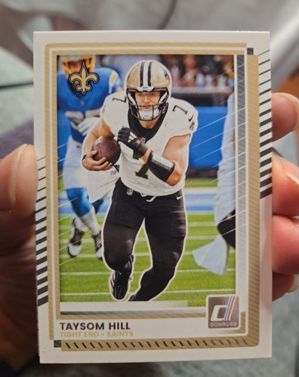 2025 Donruss #168 Taysom Hill — front