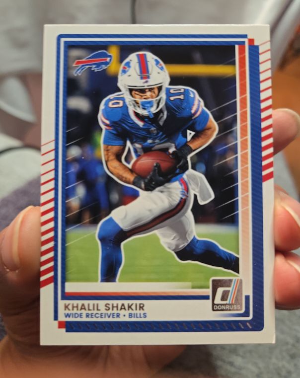 2025 Panini Donruss #53 Khalil Shakir — front