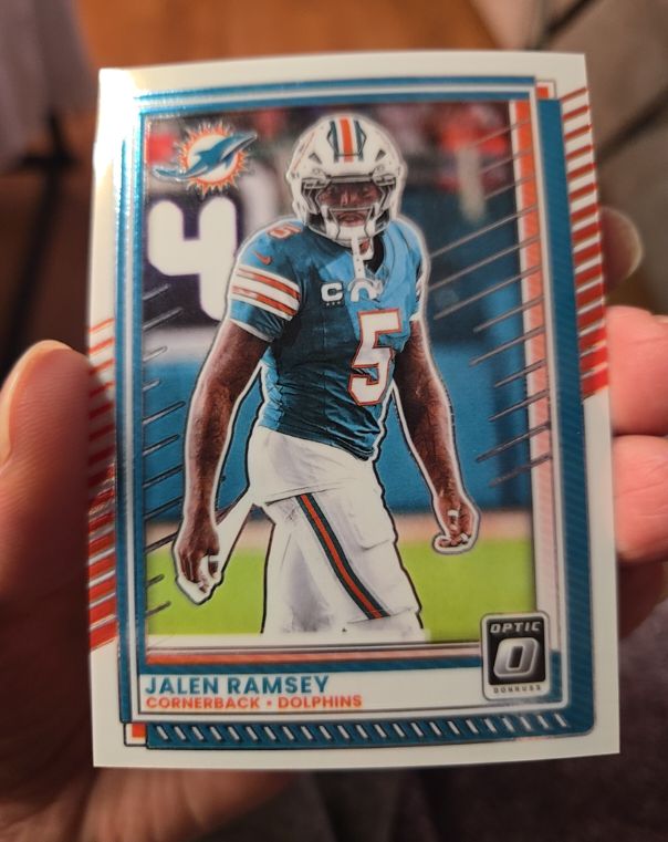 2025 Panini Donruss Optic #42 Jalen Ramsey — front