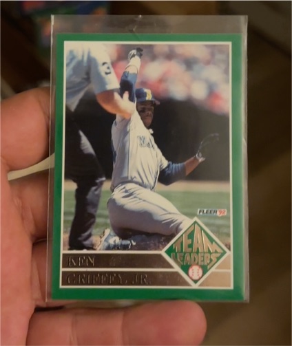 1992 Fleer Team Leaders #15 Ken Griffey Jr. — front